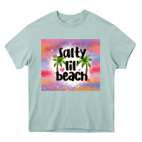 Arona salty lil' beach Heavy Core Tee - MaliasSmallBusiness