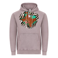Vintage Zinc Western Horsehide Texas Flag Vintage Hoodie - Bettercallsaul