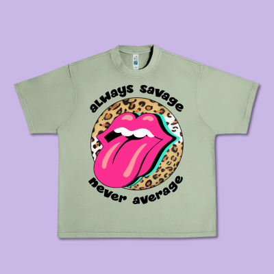 Always Savage Never Average Urban Heavy Tee Designed By Bettercallsaul