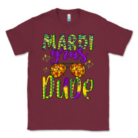 Burgundy mardi gras dude Classic Tee - Artiststas