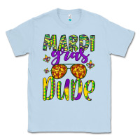 Dusty Blue mardi gras dude Classic Tee - Artiststas