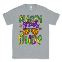 Heather Grey mardi gras dude Classic Tee - Artiststas