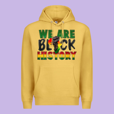 We Are Black History Premium Hoodie Designed By Fadigitalartstudio