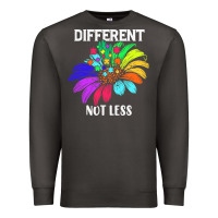 Smoke Different Not Less Daisy Autism Puzzle Premium Sweatshirt - CowhideDigitalArt