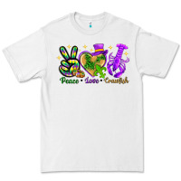 White peace love crawfish Premium Tee - NancyCooperArtShop