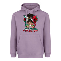 Lavender mexicana messy bun mama Heavyweight Hoodie - BundleAndBundleShop