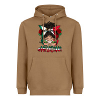 Toasted Coconut mexicana messy bun mama Heavyweight Hoodie - BundleAndBundleShop