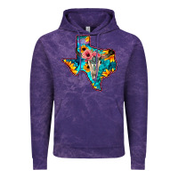 Cloud Purple Western Sunflower, Rose, Gemstsone, Turquoise Bull Skull Vintage Hoodie - Bettercallsaul