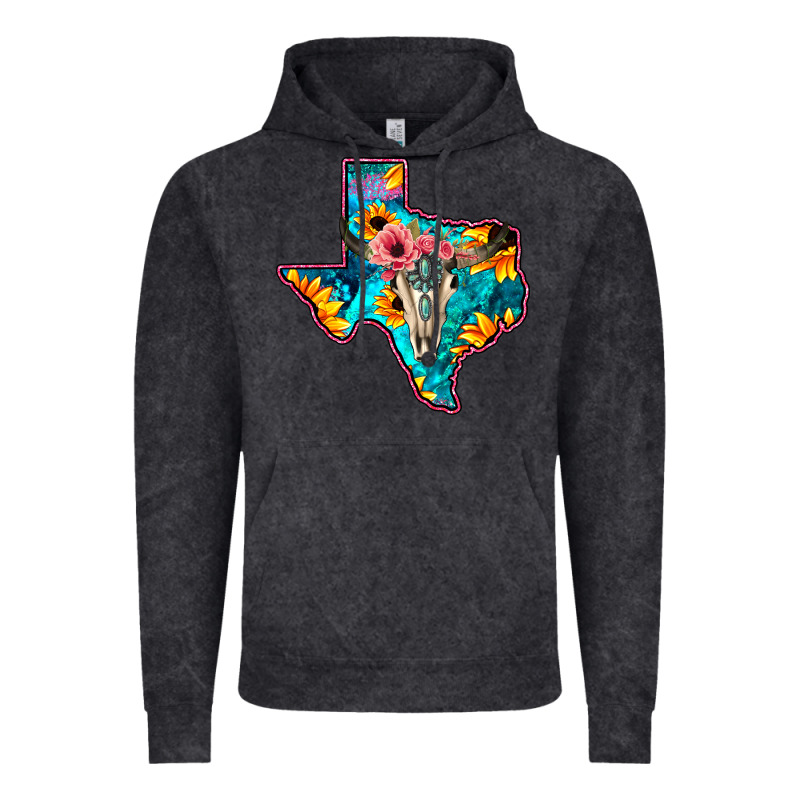 Western Sunflower, Rose, Gemstsone, Turquoise Bull Skull Vintage Hoodie by Bettercallsaul | Teevron