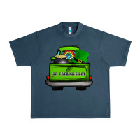 Midnight Navy St Patrick's Day Truck Urban Heavy Tee - Bettercallsaul