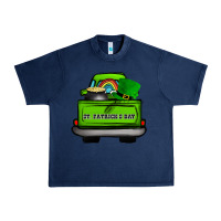 Navy St Patrick's Day Truck Urban Heavy Tee - Bettercallsaul