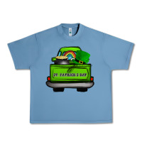 Pebble Blue St Patrick's Day Truck Urban Heavy Tee - Bettercallsaul
