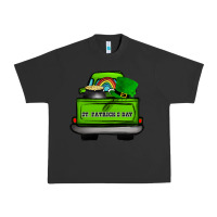 Pigment Black St Patrick's Day Truck Urban Heavy Tee - Bettercallsaul