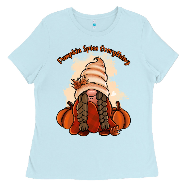 Pumpkin Spice Every Thing Ladies Tee by NancyCooperArtShop | Teevron