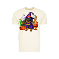 Vintage Arctic Halloween dachshund puppy dog Vintage Tee - RanaPortraitStore