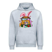 Heather Grey school bus easter Urban Hoodie - Artiststas
