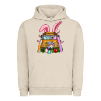 Pigment French Oak school bus easter Urban Hoodie - Artiststas