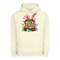 Pigment Pistachio school bus easter Urban Hoodie - Artiststas