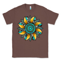 Chestnut sunflower gemstone leopard Classic Tee - Artiststas