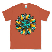 Copper sunflower gemstone leopard Classic Tee - Artiststas