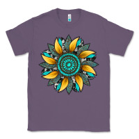 Lavender sunflower gemstone leopard Classic Tee - Artiststas