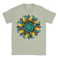 Matcha sunflower gemstone leopard Classic Tee - Artiststas