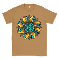 Toasted Coconut sunflower gemstone leopard Classic Tee - Artiststas