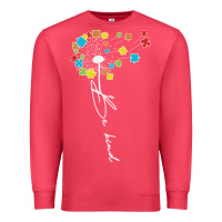Cardinal Dandelion Autism Puzzle Be Kind Premium Sweatshirt - CowhideDigitalArt