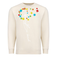 Sandshell Dandelion Autism Puzzle Be Kind Premium Sweatshirt - CowhideDigitalArt