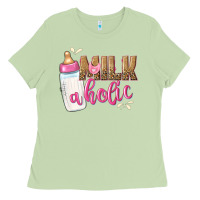 Matcha milkaholic girls Ladies Tee - NancyCooperArtShop