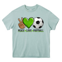 Arona peace love soccer Heavy Core Tee - AdoDesignShop