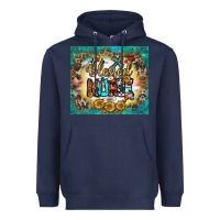 Navy blessed nurse tumbler Heavyweight Hoodie - BundleAndBundleShop