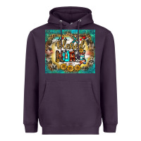 Plum blessed nurse tumbler Heavyweight Hoodie - BundleAndBundleShop