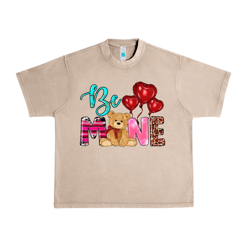 Valentine's Day Be Mine Tedybear Urban Heavy Tee by RanaPortraitStore | Teevron