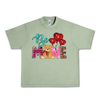 Oil Green valentine's day be mine tedybear Urban Heavy Tee - RanaPortraitStore