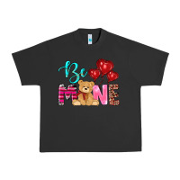 Pigment Black valentine's day be mine tedybear Urban Heavy Tee - RanaPortraitStore
