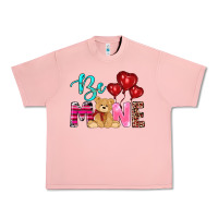 Salmon valentine's day be mine tedybear Urban Heavy Tee - RanaPortraitStore