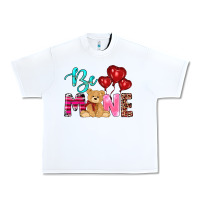 White valentine's day be mine tedybear Urban Heavy Tee - RanaPortraitStore
