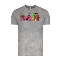 Cloud Rock Halloween Teacher Vintage Tee - RanaPortraitStore