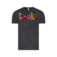 Vintage Black Halloween Teacher Vintage Tee - RanaPortraitStore