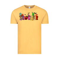 Vintage Mustard Halloween Teacher Vintage Tee - RanaPortraitStore