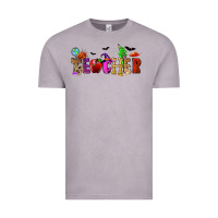 Vintage Zinc Halloween Teacher Vintage Tee - RanaPortraitStore