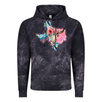 Cloud Black Texas Boho Bull Skull Vintage Hoodie - Bettercallsaul
