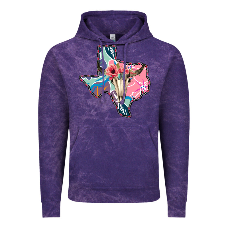 Texas Boho Bull Skull Vintage Hoodie by Bettercallsaul | Teevron