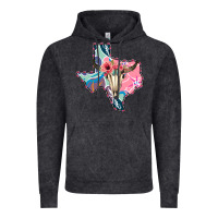 Vintage Black Texas Boho Bull Skull Vintage Hoodie - Bettercallsaul