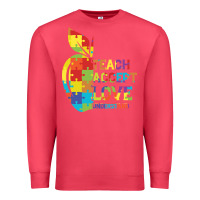 Cardinal Autism Teach Accept Understand Love Premium Sweatshirt - CowhideDigitalArt