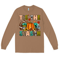 Toasted Coconut Tis' the season Long Sleeve Tee - texasbilliewilder