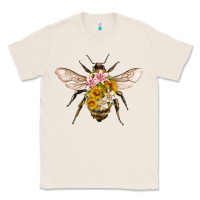 Natural bee with flowers Classic Tee - Artiststas