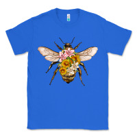 True Royal bee with flowers Classic Tee - Artiststas