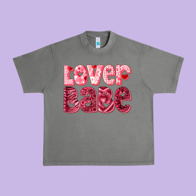 Lover Babe Urban Heavy Tee Designed By Ranaportraitstore